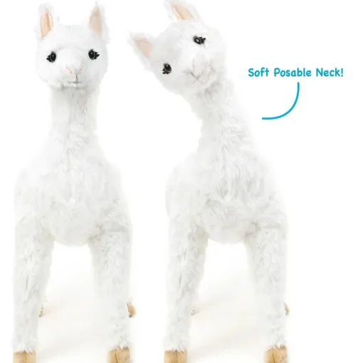 Alana The Alpaca Giant 30in Plush Alpaca!