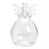 Angel Bud Vase Hand Blown Glass Beautiful!