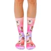 Angel Puppies All Over Puppy Picture Women's Crew Socks *