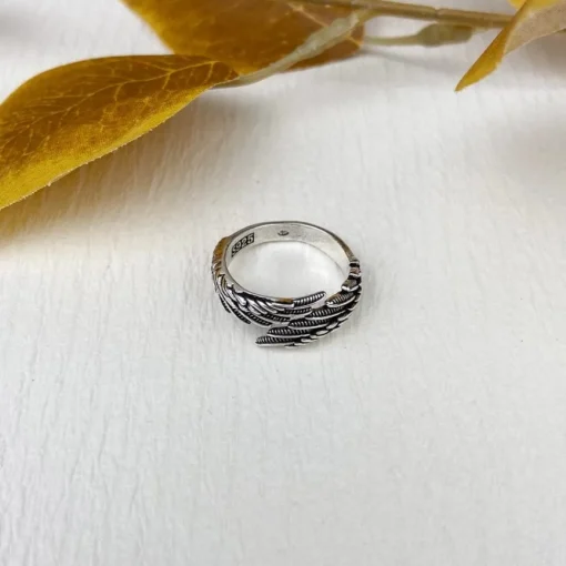 Angel Wings Adjustable Ring