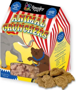 Animal Crunchers Vegan All NATURAL Peanut Butter Dog Treats Made in the USA