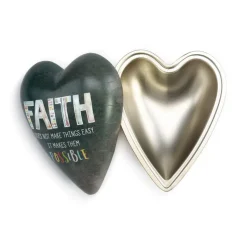 Art Heart Keepers Trinket Boxes-Hummingbird, Sunflower, Love, Faith