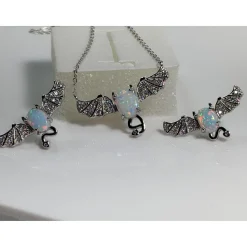 Bat Jewelry Created Opal Sterling Silver