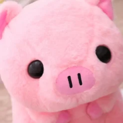 Big Pink Plush Piggies, Pillow Size!