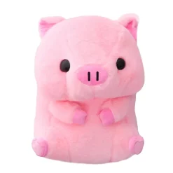Big Pink Plush Piggies, Pillow Size!