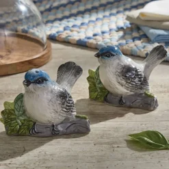 Bird Salt and Pepper Set Williamsburg Aviary Beautiful Birds