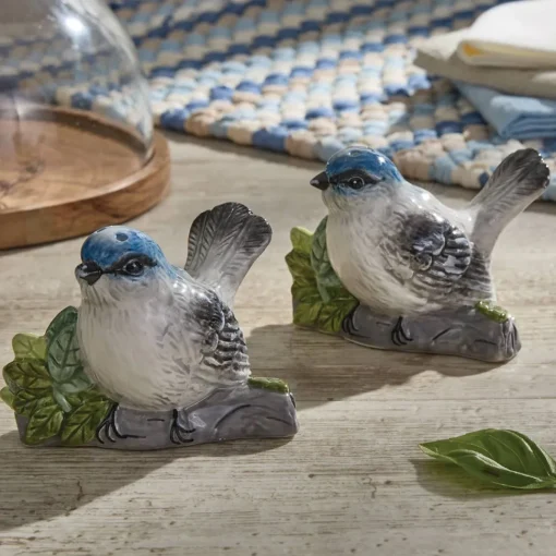 Bird Salt and Pepper Set Williamsburg Aviary Beautiful Birds