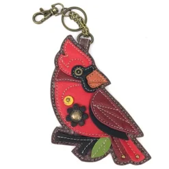 Cardinal Collection by Chala VEGAN Wallet, Tote and Keychain