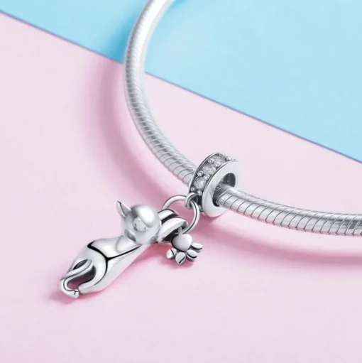 Cat Lovers Pandora Style Charm Collection Sterling Silver