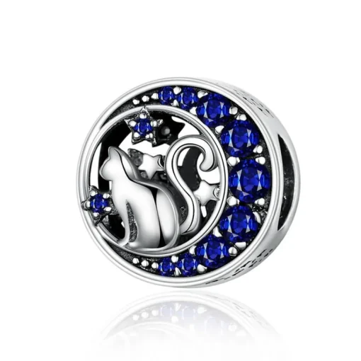 Cat Lovers Pandora Style Charm Collection Sterling Silver