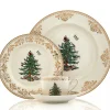 Christmas Tree Gold 4-Pc. Porcelain Place Setting Spode Limited Edition