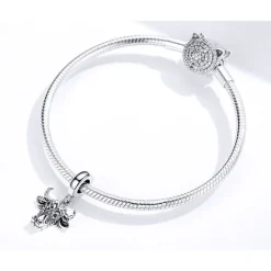 Cow & Llama & Horse Charms for Pandora Style Bracelets Sterling Silver Farm Animal Charms