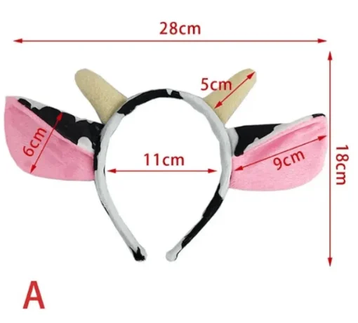 Cow Ears Headband