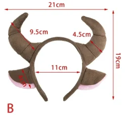 Cow Ears Headband