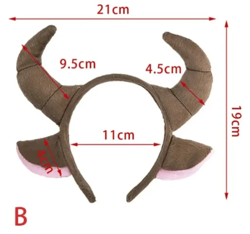Cow Ears Headband