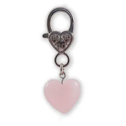 Crystal Rose Quartz Healing Pet Pendant Harmony