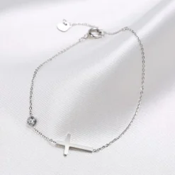 Dainty Cross Bracelet