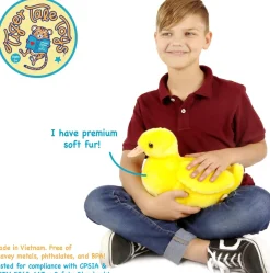 Dani The Duckling - 11 Inch Stuffed Animal Plush Duck