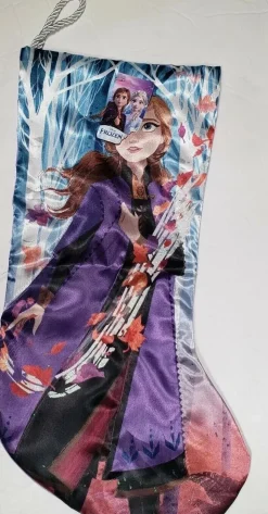 Disney Frozen 2 Anna Christmas Stocking with Loop Christmas Holiday NWT, Medium, Multi