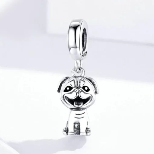 Dog Charm Collection Pandora Style Charms Sterling Silver Boston, Frenchie, Chi, Schnauzer, Puppy