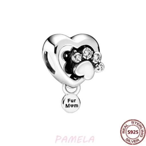 Dog Charm Collection Pandora Style Charms Sterling Silver Boston, Frenchie, Chi, Schnauzer, Puppy