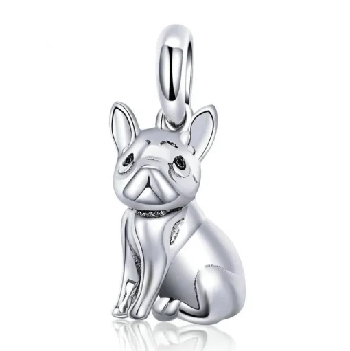 Dog Charm Collection Pandora Style Charms Sterling Silver Boston, Frenchie, Chi, Schnauzer, Puppy