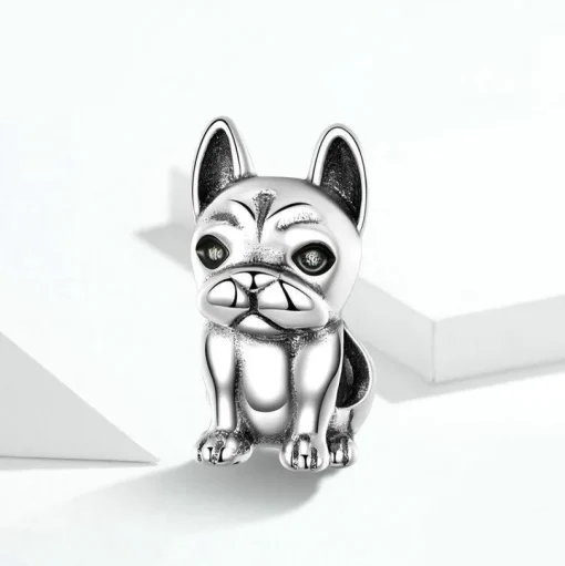 Dog Charm Collection Pandora Style Charms Sterling Silver Boston, Frenchie, Chi, Schnauzer, Puppy