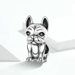 Dog Charm Collection Pandora Style Charms Sterling Silver Boston, Frenchie, Chi, Schnauzer, Puppy