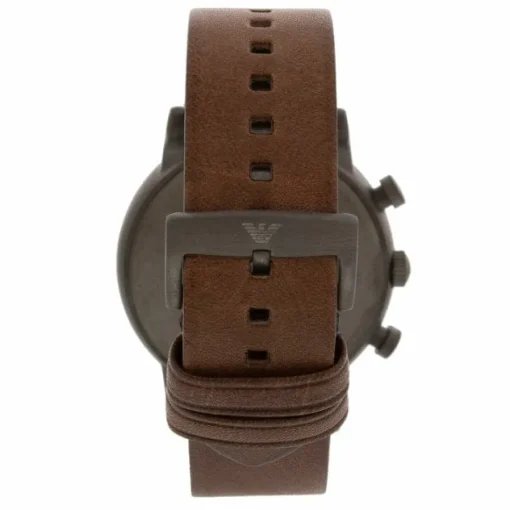 Emporio Armani Men's Chronograph Gunmetal Stainless Steel Watch