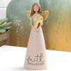 Faith God Answers Angel Figurine