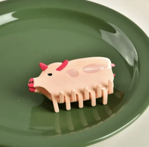 Farm Animals Hair Clips