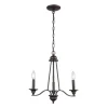 Farmington 3-Lght Chandelier Oil Rubbed Bz