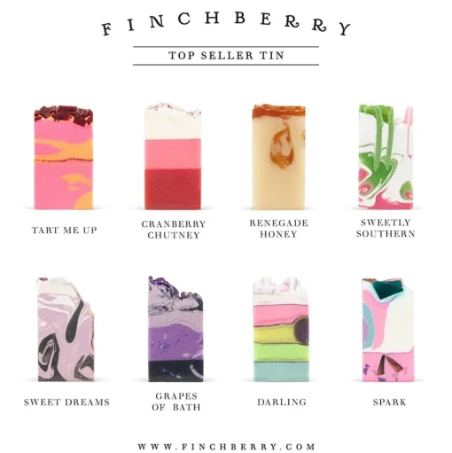 Finchberry Best Sellers Sampler Gift Tin