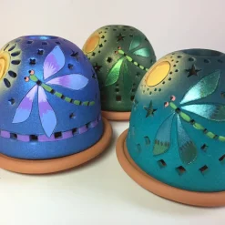 Firefly Ceramic Luminary-Handmade in the USA!*