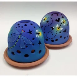 Firefly Ceramic Luminary-Handmade in the USA!*