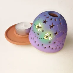 Firefly Ceramic Luminary-Handmade in the USA!*