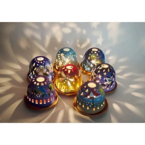 Firefly Ceramic Luminary-Handmade in the USA!*