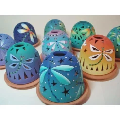 Firefly Ceramic Luminary-Handmade in the USA!*