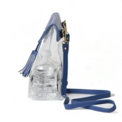 FL Gator Vegan Leather Stadium Clear Crossbody Bag