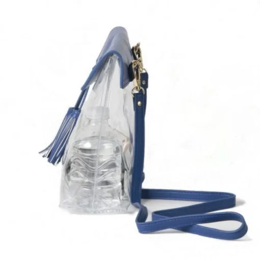 FL Gator Vegan Leather Stadium Clear Crossbody Bag