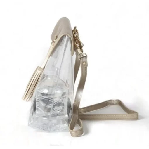 FL Gator Vegan Leather Stadium Clear Crossbody Bag