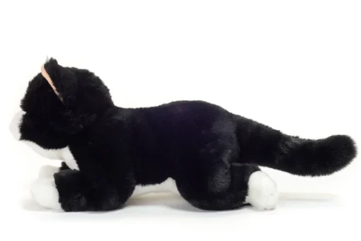 Floppy Eco-Friendly Tuxedo Black and White Kitty Cat 30 cm - plush toy - stuffed toy