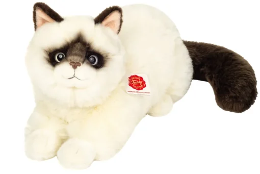 Fluffy Ragdoll Cat 36 cm Stuffed Animal by Teddy Hermann -