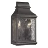 Forged Jefferson 2-Lght Lamp Charcoal
