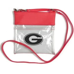 Gameday Clear Crossbody Handbag - 7.5"w x 8"h
