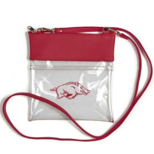 Gameday Clear Crossbody Handbag - 7.5"w x 8"h