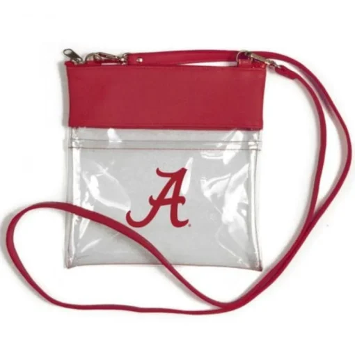 Gameday Clear Crossbody Handbag - 7.5"w x 8"h