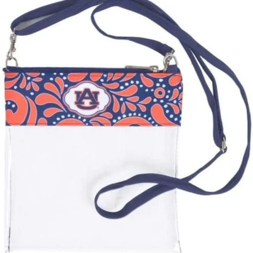Gameday Clear Crossbody Handbag - 7.5"w x 8"h