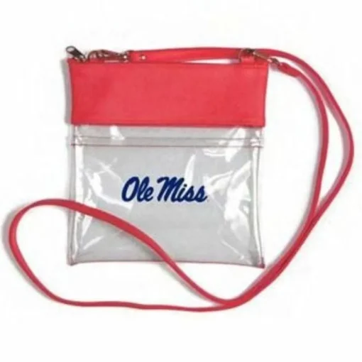 Gameday Clear Crossbody Handbag - 7.5"w x 8"h