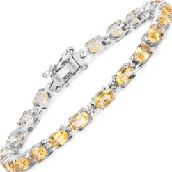 Gemstone Bracelets in Sterling Silver-Amethyst, Sapphire, Peridot and MORE!